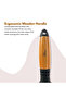 Wood Brush with Nylon or Boar Bristles, Round Pro Brush, Ergonomic Handle - 7