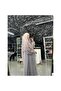 Ferace Souffle 2-Piece Set with Tie at the Sleeve, Size 40, Size Range 50, Hijab Standard Size, Hajj Umrah - 2