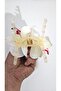 Orchid Flower Pearl Latch Buckle 10 cm Double Sided 1 Piece - 4