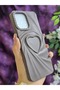 Xiaomi Redmi 12 Compatible 3D Heart Brown Silicone Case - 4