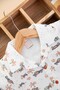 Summer Baby Boy Muslin Shirt Car Printed 3-Piece 6-9-12-18-24 Months Set - 6