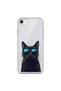 حافظة شفافة متوافقة مع هاتف iPhone 6 Plus مع تصميم Cool Cat