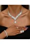 Stylish Choker Triple Set Gift Jewelry Set - 2