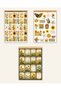 Set of 6 Sunflower Themed Stickers–12X17 cm | Bullet Journal,Scrapbook,Agenda and Planner - 2