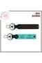 Take Your Love for Comrades into Daily Life, Pair of 61 Trabzon Written Keychains, Dark Brown-Turquoise