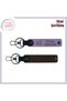 A Sentimental Souvenir for My Wife, Set of 61 Leather Keychains with Trabzon Theme, Purple-Violet-Dark Brown