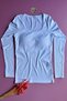 Bratique Long Sleeve |   Modal Camisole Fabric White Color Square Collar Women's Blouse - 2