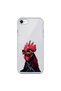 حافظة شفافة متوافقة مع هاتف iPhone 8 بتصميم Cool Rooster
