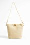 Wicker Women's Hand and Shoulder Bag - 3