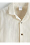 Lcw Kids Resort Collar Cotton Boy's Shirt - 3