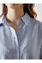 Nevavm Textured Oversize Women's Shirt with a Difference - 3