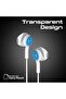 Earphones with USB-C Connector, Transparent In-Ear USB-C HD Wired Earbuds with RGB Lights, M - 4