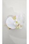 Orchid Flower Pearl Latch Buckle 10 cm Double Sided 1 Piece - 2