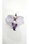 Orchid Flower Pearl Latch Buckle 10 cm Double Sided 1 Piece - 2