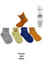 Emoji Themed Children's Socks 4-Piece – Fun Daily Use - 2