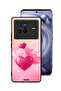 Vivo X80 Protective Case Cover Beautiful Hearts Art