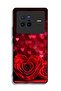 Vivo X80 Protective Case Cover Heart Flowers Abstract Art - 2