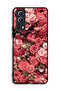 Vivo Y72 5G Protective Case Cover Peach Roses - 2