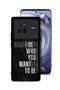 Vivo X80 Protective Case Cover Remember Who You Wanted To Be
