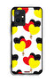 Vivo Y75 5G Protective Case Cover Three Hearts Bunch - 2