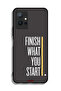 Vivo Y75 5G Protective Case Cover Finish What You Start - 2