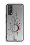 Vivo T1x Protective Case Cover Moon And Arrows Art Pattern - 2