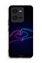 Vivo V25 5G Protective Case Cover Touching Hand Making Heart - 2