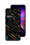 Vivo V21 Protective Case Cover X Lines Abstract Pattern