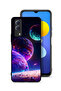 غطاء حماية لجهاز Vivo T1x بنمط كوكبي
