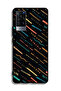 Vivo X60 Protective Case Cover X Lines Abstract Pattern - 2