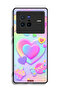 Vivo X80 Protective Case Cover Pop Hearts Art - 2