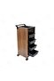 Salon Spa Product Organizing Trolley Wooden - 2