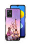 Vivo Y75 5G Protective Case Cover Girl Holding Balloons