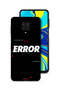 غطاء حماية لهاتف Xiaomi Redmi Note 9 Pro - خطأ