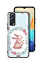 غطاء حماية لهاتف Vivo Y72 5G بتصميم أرنب