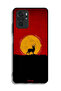 Xiaomi Redmi Note 10 4G Protective Case Cover Deer And Moon Artwork - 2