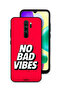 Xiaomi Redmi Note 8 Pro Protective Case Cover No Bad Vibes