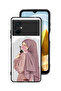 Xiaomi Poco M5 4G Protective Case Cover Holding Roses Girl Art