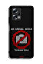 Xiaomi Redmi Note 11T Pro 5G Protective Case Cover No Social Media Thank You - 2