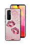 Xiaomi Mi Note 10 Lite Protective Case Cover Glitter Lips