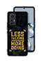 Xiaomi 12 Lite Protective Case Cover Less Talking More Doing