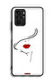 غطاء حماية لهاتف شاومي ريدمي نوت 10S برسومات وجه فتاة - 2