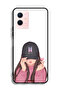 Vivo Y33s 5G Protective Case Cover Girl Making Snap - 2