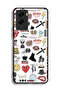 Vivo Y55s 5G (2021) Protective Case Cover No Bad Vibes Stickers - 2