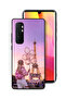 Xiaomi Mi Note 10 Lite Protective Case Cover Girl Holding Balloons