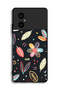 Xiaomi Poco M4 5G Protective Case Cover Flowers And Leaves Abstract Art - 2
