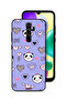 Xiaomi Redmi Note 8 Pro Protective Case Cover Love And Panda Doodle