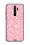 Xiaomi Redmi Note 8 Pro Protective Case Cover Flowers Background Pattern - 2