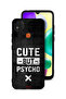 Xiaomi Redmi 9C Protective Case Cover Cute But Psycho