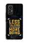 Xiaomi 12 Lite Protective Case Cover Less Talking More Doing - 2